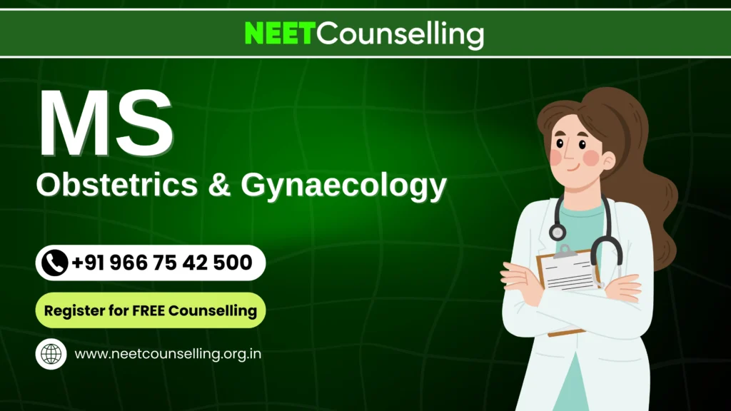 MS in Obstetrics & Gynaecology