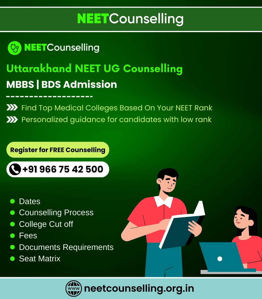 Uttarakhand NEET Counselling 2024